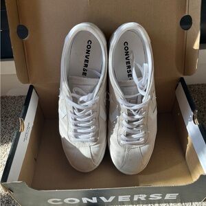 Beige Converse